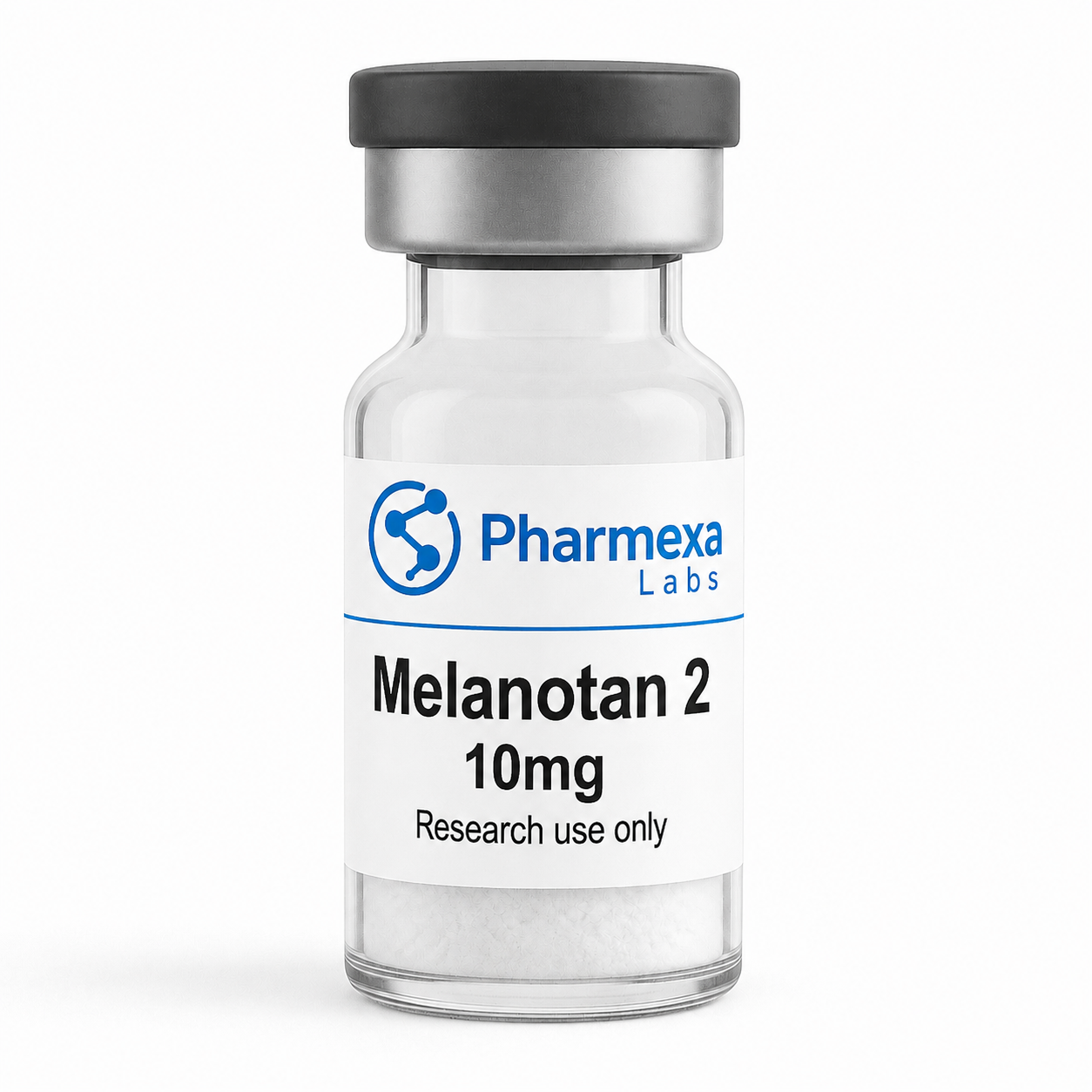 Melanotan 2 10mg hetteglass fra Pharmexa Labs