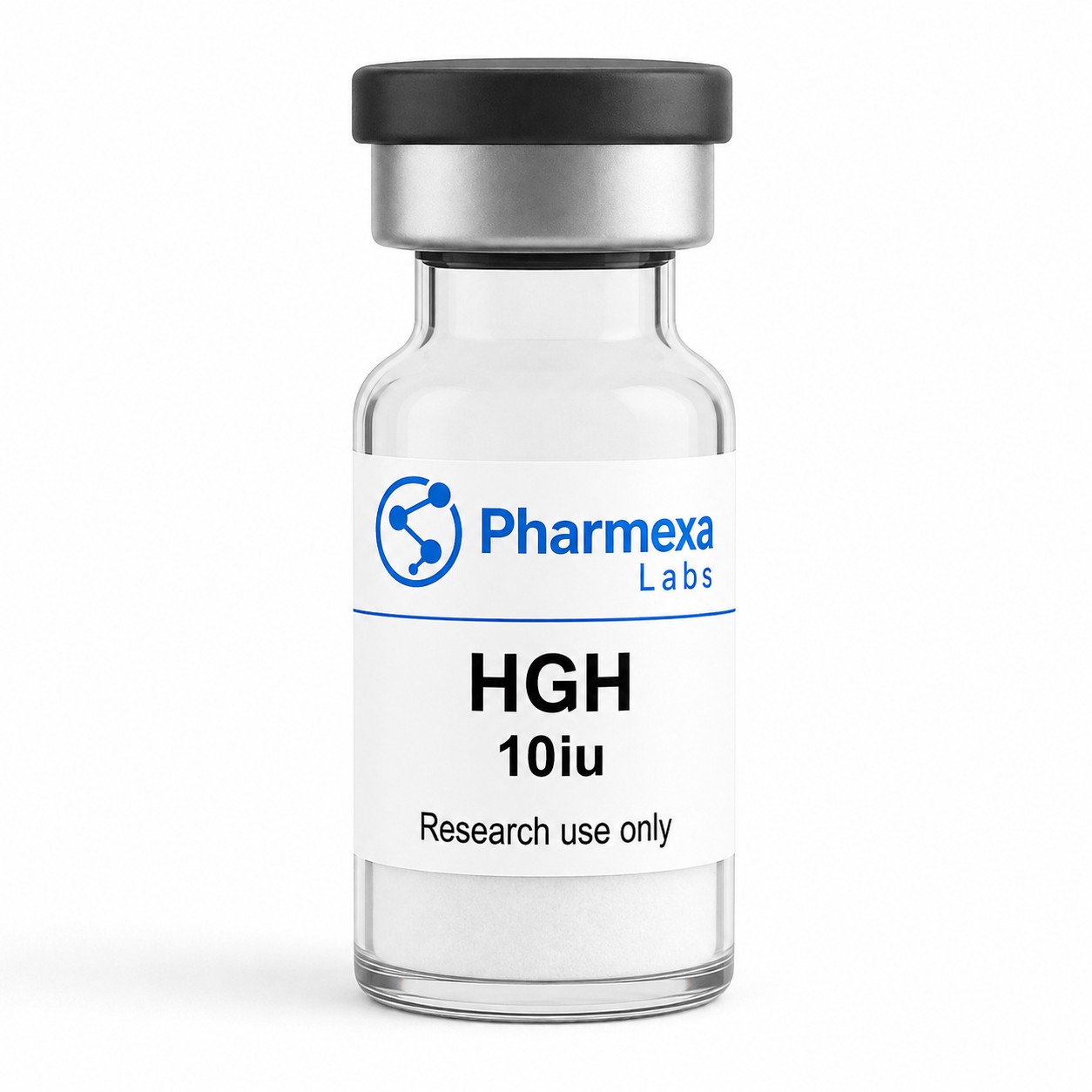 HGH 10iu hetteglass fra Pharmexa Labs